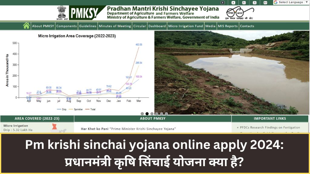 PM krishi sinchai yojana